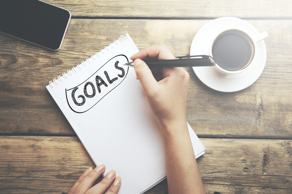 making a list of goals